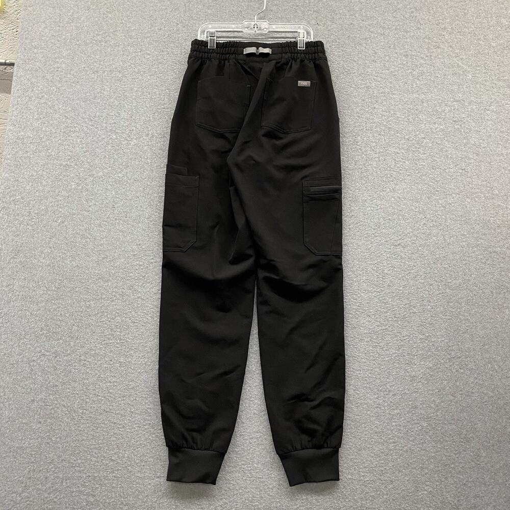 FIGS Zamora Jogger Scrub Pants Women’s XS Black NWOT cargo Pockets - Picture 6 of 11
